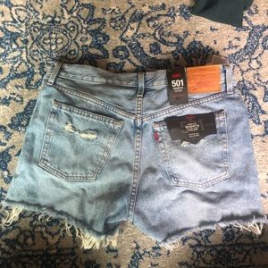 Levi’s 501 Shorts- High Rise